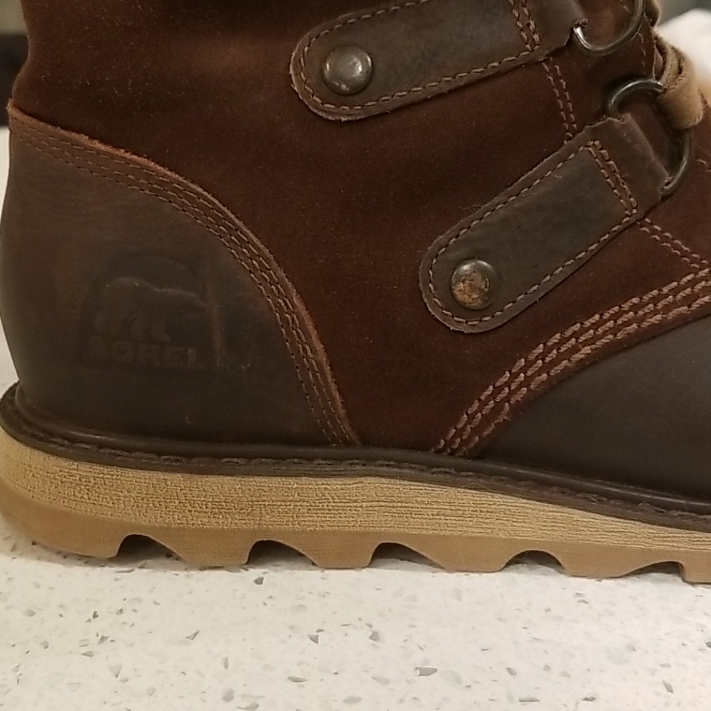 - SOREL-flawless! like new Emily Lace up leather combat boots - Picture 5 of 12